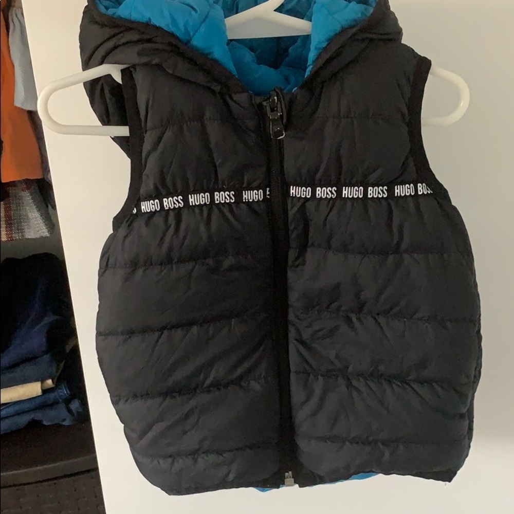 Hugo boss reversible body warmer